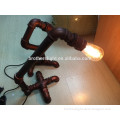 China manufacturer classic water pipe table lamp for home shop bar decor